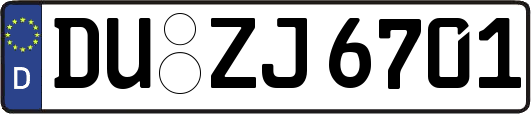 DU-ZJ6701