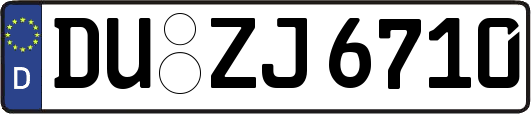 DU-ZJ6710