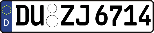 DU-ZJ6714