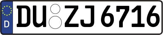 DU-ZJ6716