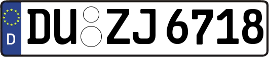 DU-ZJ6718