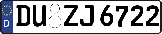 DU-ZJ6722