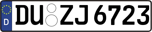DU-ZJ6723