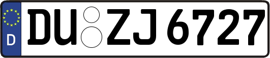 DU-ZJ6727