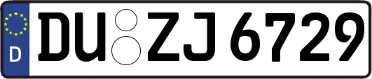 DU-ZJ6729