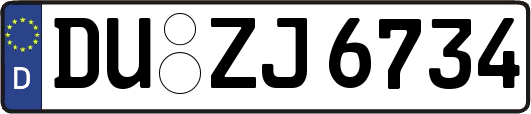 DU-ZJ6734