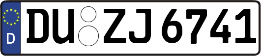 DU-ZJ6741