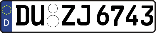 DU-ZJ6743