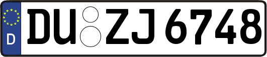 DU-ZJ6748