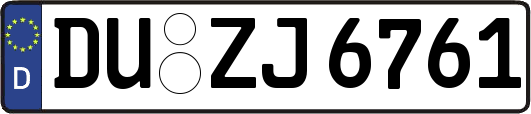 DU-ZJ6761