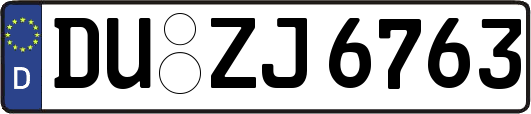 DU-ZJ6763