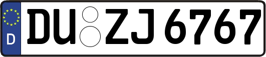 DU-ZJ6767