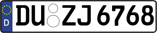 DU-ZJ6768