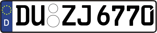 DU-ZJ6770