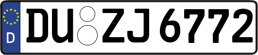 DU-ZJ6772
