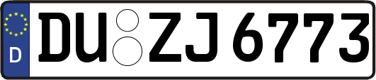 DU-ZJ6773