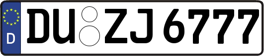 DU-ZJ6777