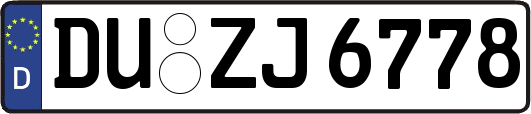 DU-ZJ6778