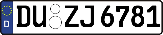 DU-ZJ6781