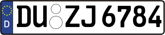 DU-ZJ6784
