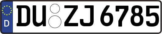 DU-ZJ6785