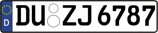 DU-ZJ6787