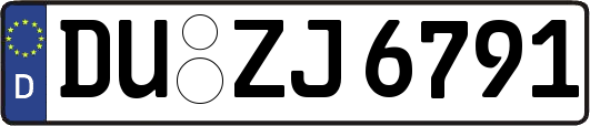 DU-ZJ6791