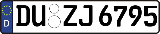 DU-ZJ6795
