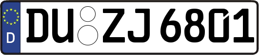 DU-ZJ6801
