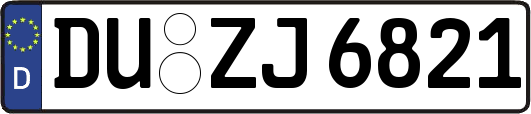 DU-ZJ6821