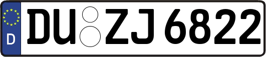 DU-ZJ6822