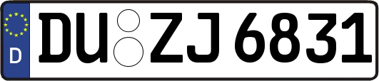 DU-ZJ6831