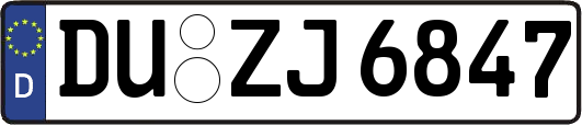 DU-ZJ6847