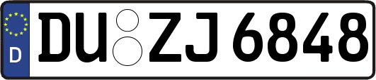 DU-ZJ6848