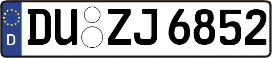 DU-ZJ6852