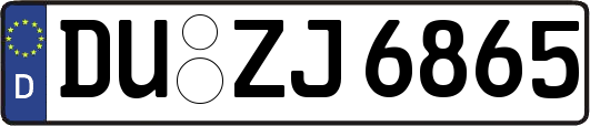 DU-ZJ6865