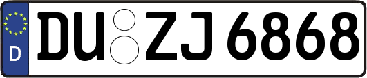 DU-ZJ6868