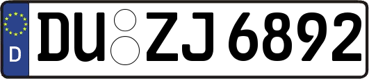 DU-ZJ6892