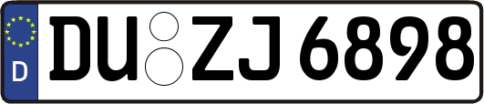 DU-ZJ6898