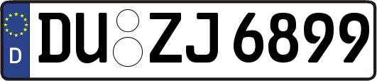 DU-ZJ6899