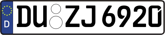 DU-ZJ6920