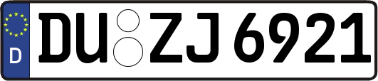 DU-ZJ6921
