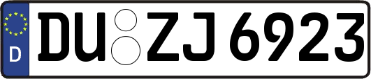 DU-ZJ6923