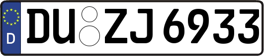 DU-ZJ6933
