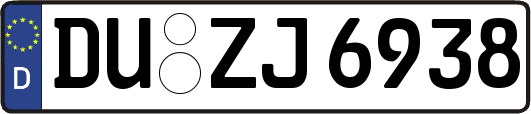 DU-ZJ6938