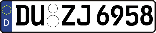 DU-ZJ6958
