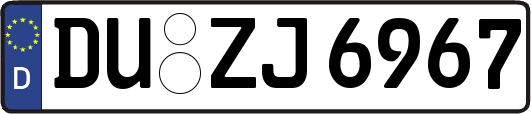 DU-ZJ6967