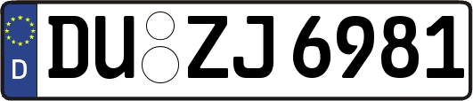 DU-ZJ6981