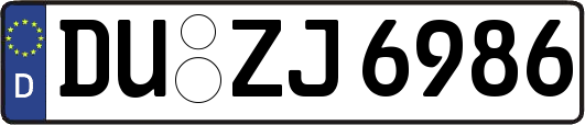 DU-ZJ6986