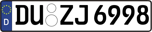 DU-ZJ6998